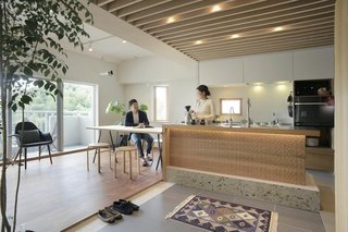 玄関開けたらすぐリビング