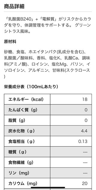 栄養成分詳しい方