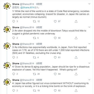 外国人「世界は日本の新型コロナウイルス対策を見習うべき」【海外の反応】