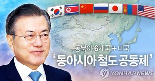 ムン大統領『東アジア鉄道共同体』を提唱 「韓国と北朝鮮、日本、中国、ロシア、モンゴルと米国で」
