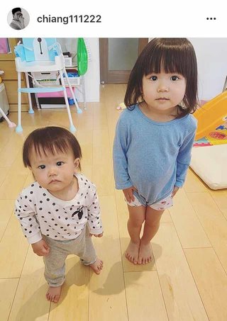 福原愛さんの夫・江宏傑【子供たちの“顔出し”２ショット公開】反響多数