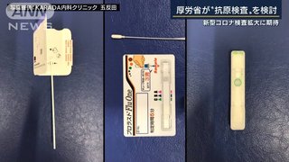 ＰＣＲより結果判明早い　厚労省、抗原検査の導入検討