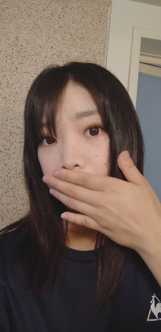 化粧してみたけど…