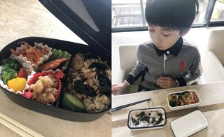 市川海老蔵　麗禾ちゃんの色とりどり手作り弁当に感激