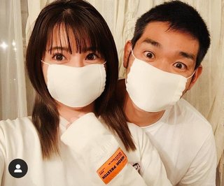 住谷杏奈＆ＨＧ夫妻　アベノマスクに好感触