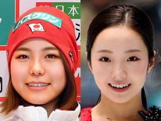 高梨沙羅・本田真凜　言及