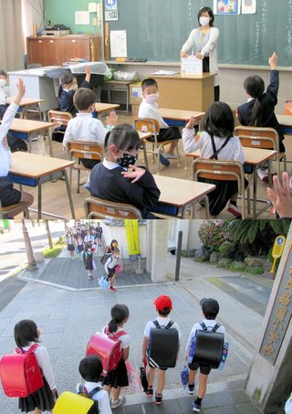 【山口】岩国市　小中の授業再開　保護者、戸惑いと安堵感