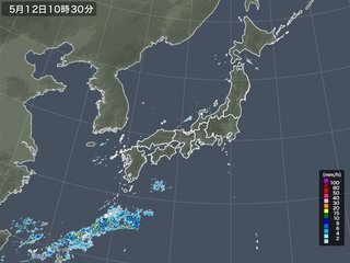 沖縄梅雨入りか