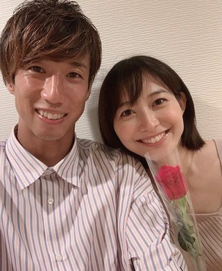 テレ朝・久冨慶子アナ　誕生日に夫・大津祐樹とのショット公開