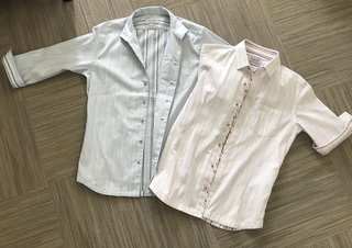 旦那がダサい。会社がビジカジオッケーになり、今日も変な格好で出勤した。