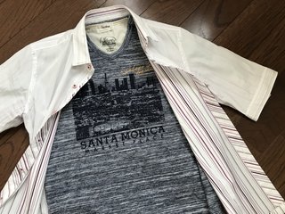 旦那がダサい。会社がビジカジオッケーになり、今日も変な格好で出勤した。