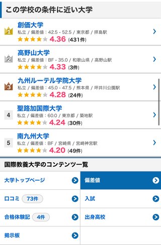 秋田県の国際大学だっけ？ってさ