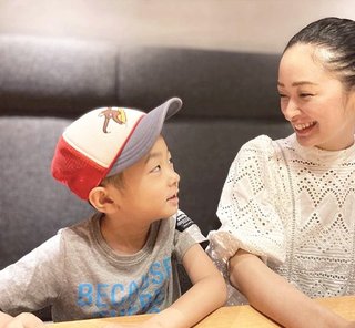 市井紗耶香　息子との写真公開