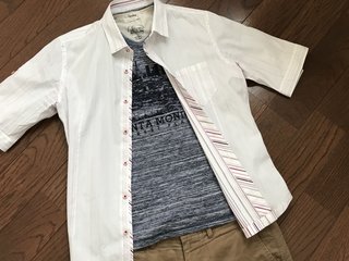 旦那がダサい。会社がビジカジオッケーになり、今日も変な格好で出勤した。