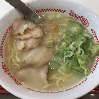 スガキヤのラーメン