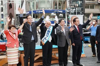 【都知事選】宇都宮氏「都立大の授業料を国が出せ｣「安倍さん何やってんですかね」と名指し批判