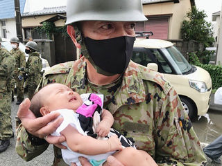【速報】生後2か月の赤ちゃん救助　福岡県大牟田市