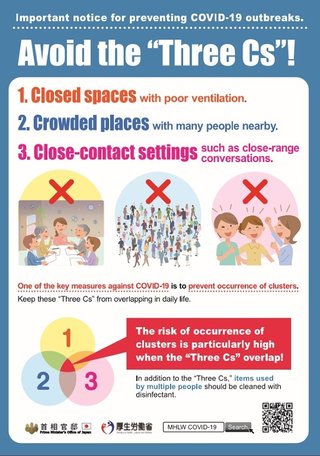 WHO、日本が提唱した「3密の回避」を推奨【新型コロナウイルス】