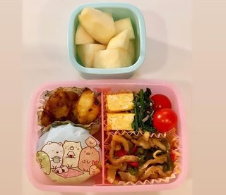 神田うの　娘に作った「チンジャオロース唐揚げ弁当」を公開
