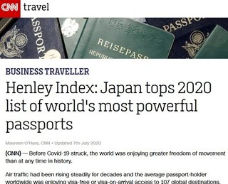 米CNN「世界でも最も信用できる国籍は日本」 世界に通知