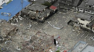 福島・郡山市の飲食店で爆発　男性1人死亡・通行人ら17人重軽傷