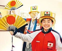 オリンピックおじさんの孫は後継者のオリンピックボントコ(坊や)