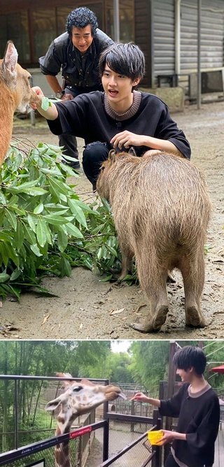 藤岡弘、の長男・真威人　親子ショットを公開