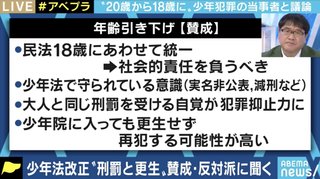 少年法、18歳未満に引き下げ検討　警鐘の役割を果たす？更生の機会失われる？