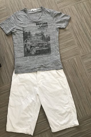 旦那がダサい。会社がビジカジオッケーになり、今日も変な格好で出勤した。