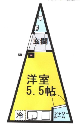 変わった間取りの物件を見つけて載せるトピ
