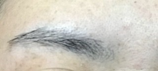 写真あり　眉毛