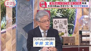 平井文夫「杉田水脈は非常にちゃんとした保守政治家｣｢ちゃんと説明した方がいい」