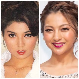 八代亜紀の若い頃ってゆきぽよに似てない？