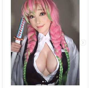 熊田曜子「鬼滅の刃」禰豆子のコスプレ姿に絶賛の嵐「クオリティ高っ」「実写版オファーがあるかも」