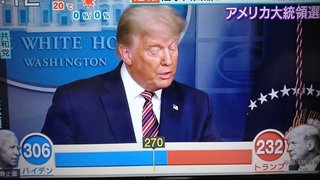 【速報】第46代アメリカ大統領選挙、バイデン氏圧勝！！