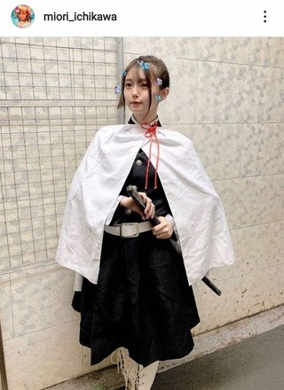 市川美織　「鬼滅の刃」カナヲに変身、反響続々「実写確定」「びっくりした、二度見した」