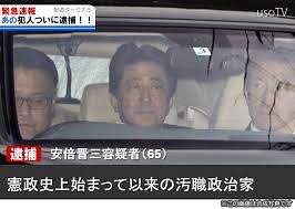 安倍晋三、菅義偉など自民党議員はみんな逮捕されるべき