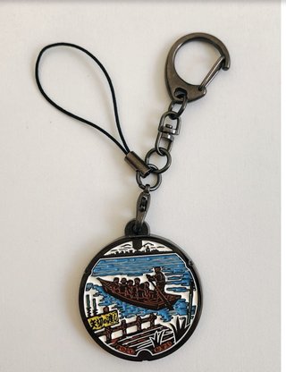 松戸市が「矢切の渡し」マンホールグッズ　「落ちない」「滑らない」「丸くおさまる」で受験生に