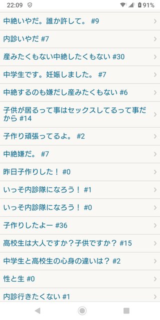 中三です。足開きたくないから中絶いやだ