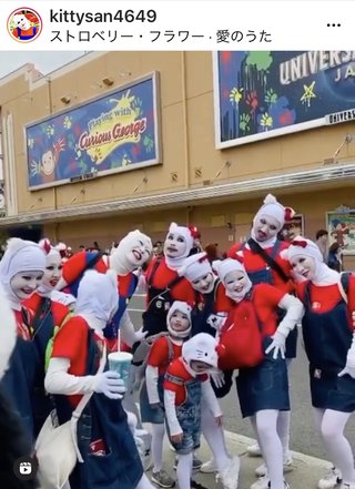USJってキティちゃんいるの？？