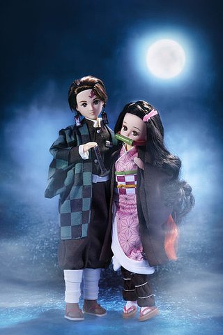 鬼滅の刃「竈門禰豆子×リカちゃん」「竈門炭治郎×はるとくん」が発売決定！ 