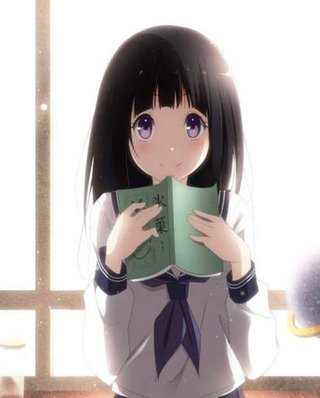 アニメ「氷菓」の千反田えるってめっちゃ可愛いよね。
