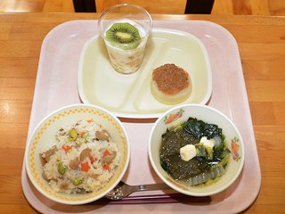 鬼滅の刃給食 5日間