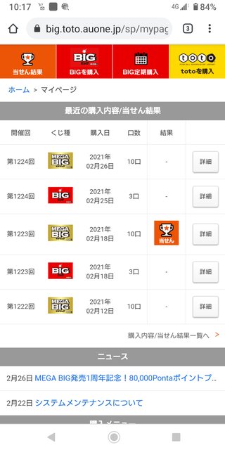 メガBIG買った☆