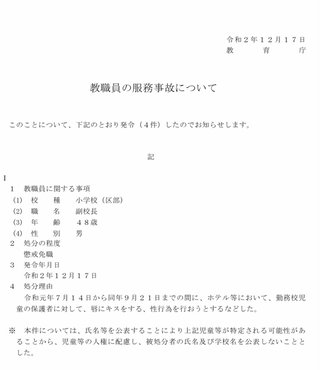 教職員の服務事項