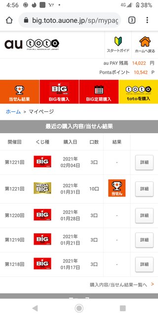 メガBIG買った☆