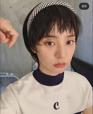 新木優子　ショートヘア