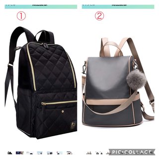 リュック、どっちがいいと思う？