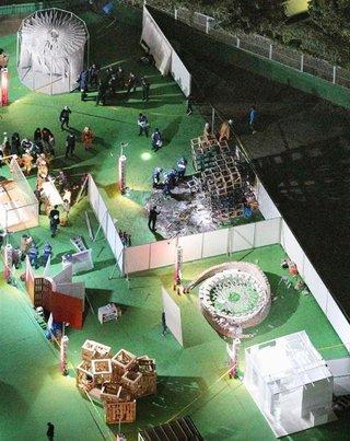 男児死亡のオブジェ火災、元学生は謝罪すらなく無罪を主張「発火するとは考えられなかった」