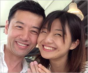 ゆりえ、31歳バースデーに夫・大浦龍宇一とラブラブ2ショット　「今だけ21歳差夫婦です。笑」